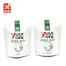 Белый крафт-бумажный пакет для упаковки пищевых продуктов для домашних животных